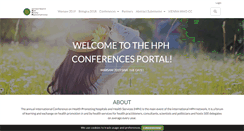 Desktop Screenshot of hphconferences.org
