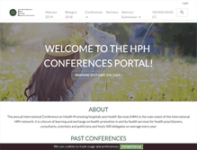 Tablet Screenshot of hphconferences.org